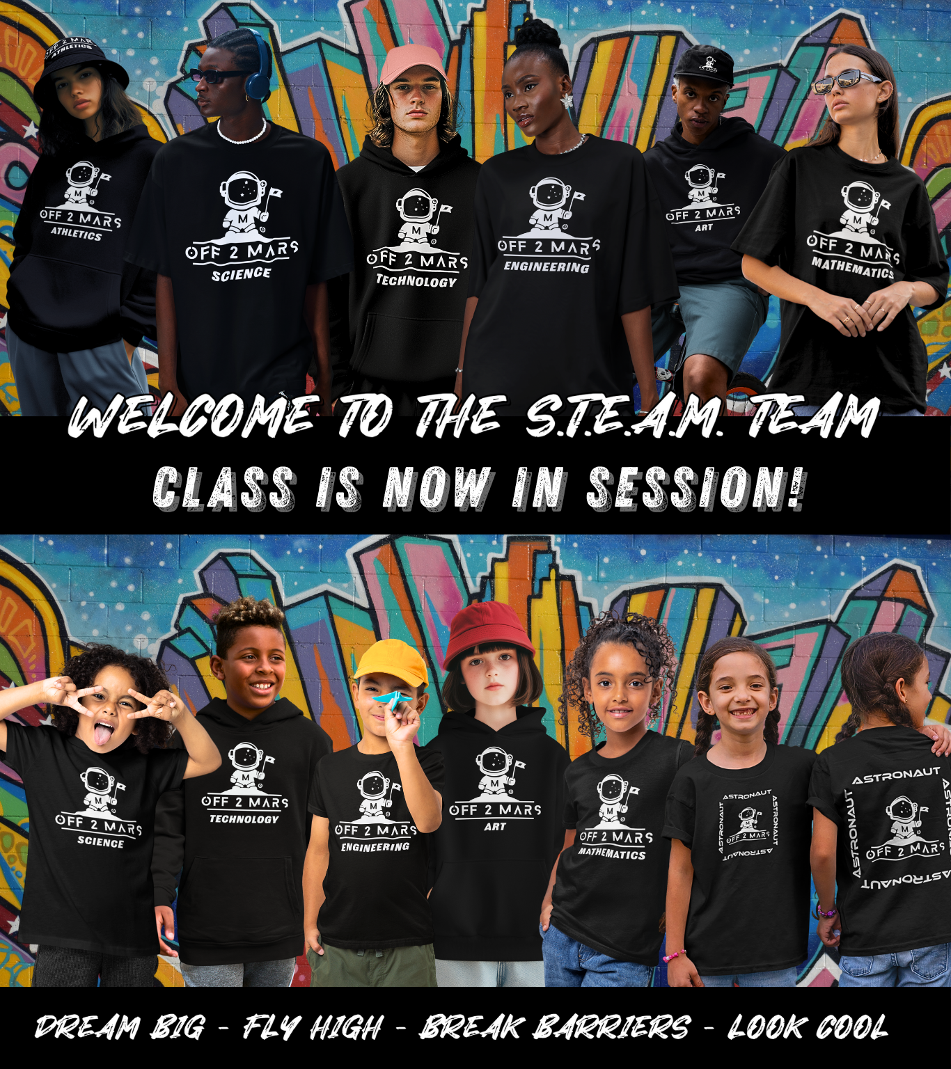 OFF 2 MARS: S.T.E.A.M. Department Collection
