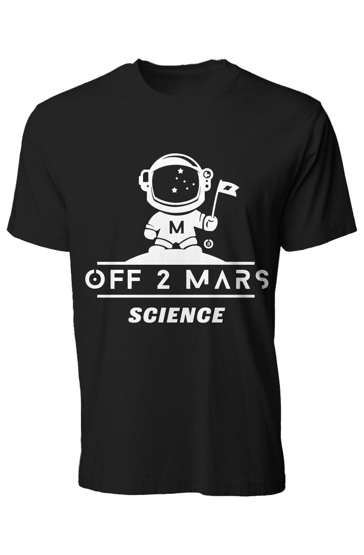 OFF 2 MARS Science Department Premium Pigment Dye T-Shirt