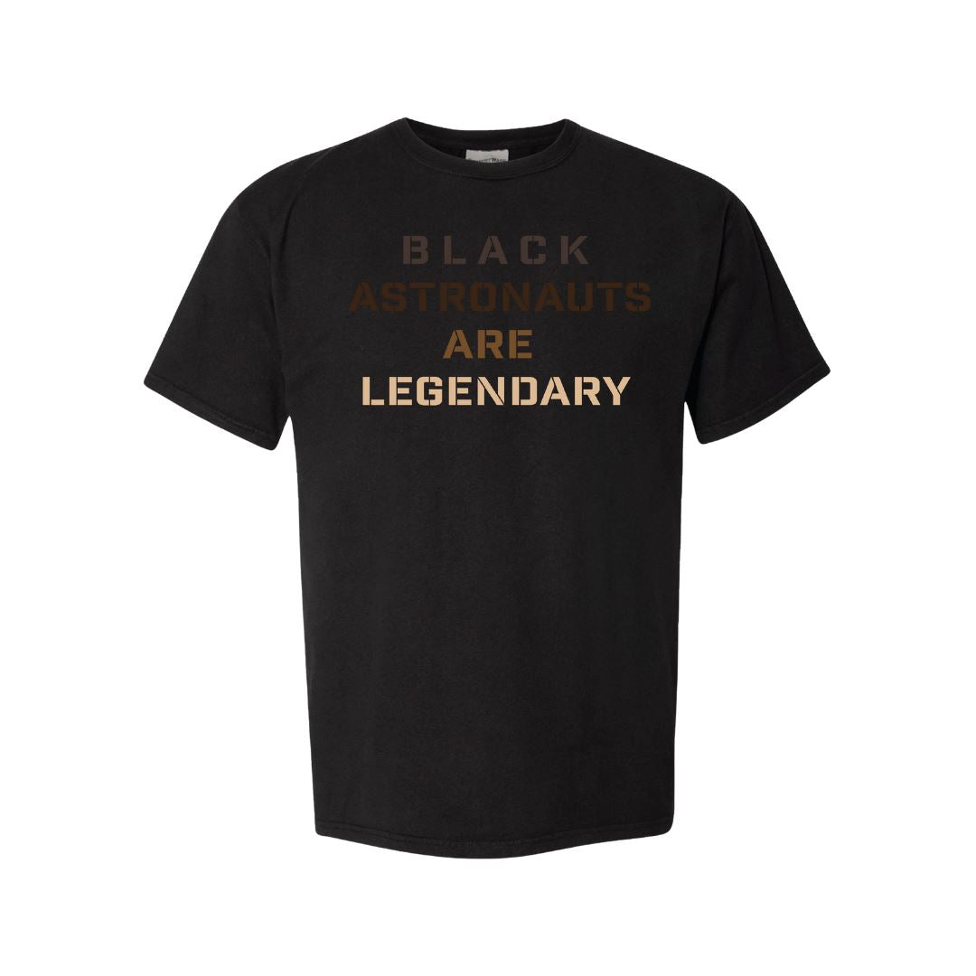 NASA BLACK ASTRONAUTS HOMAGE T-SHIRT BY OFF 2 MARS T-Shirt OFF 2 MARS®