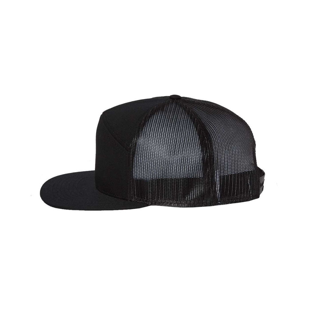 OFF 2 MARS 7-Panel Trucker Hat – Black