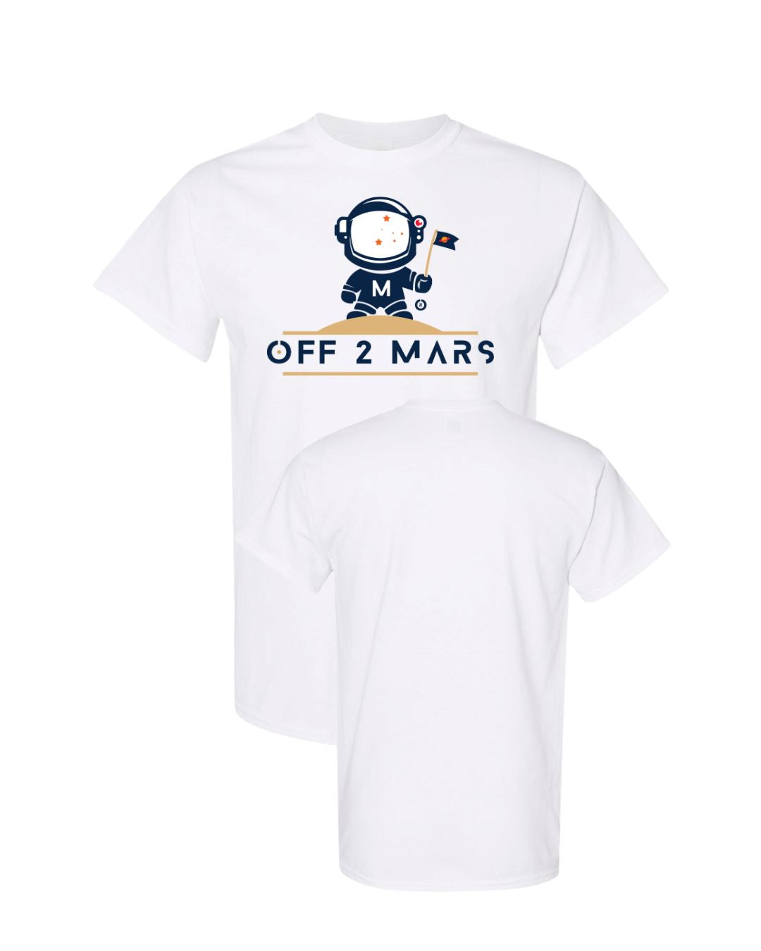 Off 2 Mars Graphic Tee T-Shirt OFF 2 MARS 