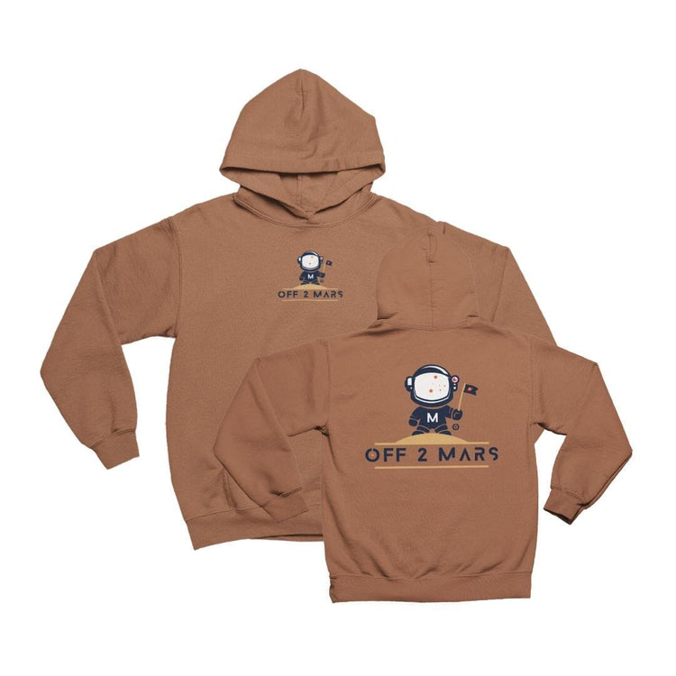 Off 2 Mars Heavyweight Double Sided Graphic Hoodie Hoodie OFF 2 MARS 