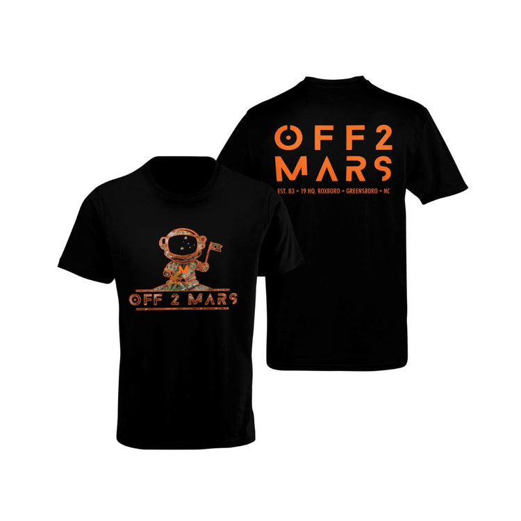 ORANGE OFF 2 MARS REAL TREE TSHIRT Tee Shirt OFF 2 MARS 